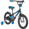 Детский велосипед NOVATRACK DODGER 16” чёрно-синий 165ADODGER.BK22