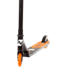Трюковый самокат NOVATRACK WOLF 50 черный с оранжевым 100P.WOLF.BOR22